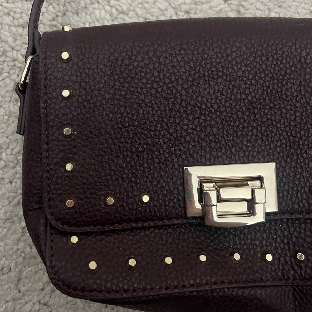Elegant Eggplant Cross Body Purse